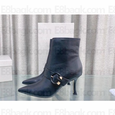 Jimmy Choo Magik 90 leather ankle boots black 2023