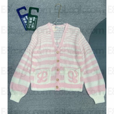Loewe Anagram mohair cardigan pink 2024