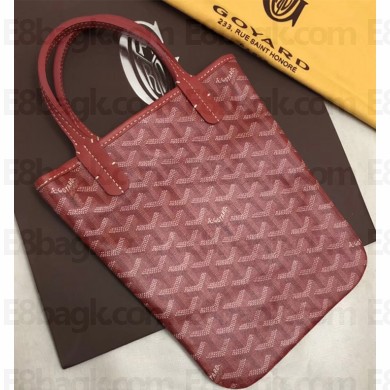 Goyard Poitiers Tote Bag Red 2018