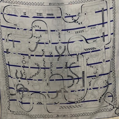 Hermes Cashmere Silk Scarf 140x140cm 18 2022