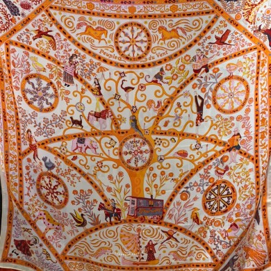 Hermes Cashmere Silk Scarf 140x140cm 29 2022