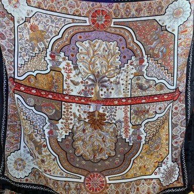 Hermes Cashmere Silk Scarf 140x140cm 32 2022