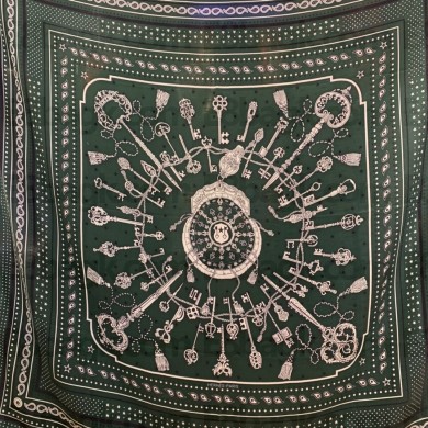 Hermes Cashmere Silk Scarf 140x140cm 46 2022