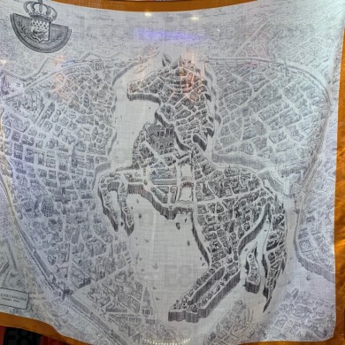Hermes Cashmere Silk Scarf 140x140cm 47 2022