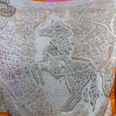 Hermes Cashmere Silk Scarf 140x140cm 48 2022