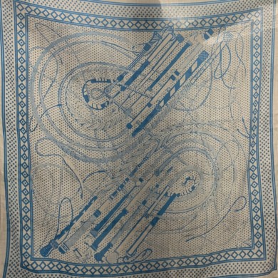 Hermes Cashmere Silk Scarf 140x140cm 12 2022