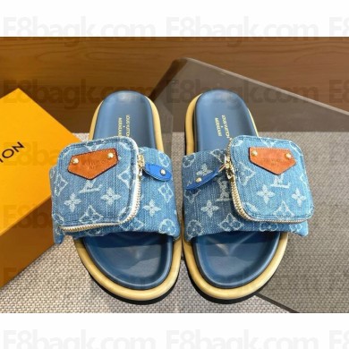 Louis Vuitton women/men Pool Pillow Flat Comfort Mule 01 2025