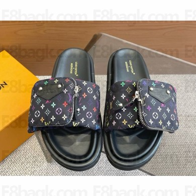 Louis Vuitton women/men Pool Pillow Flat Comfort Mule 03 2025