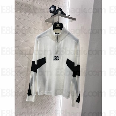 chanel coco neige white sweater 2024