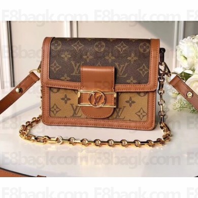 Louis Vuitton Monogram Reverse Canvas Dauphine MM Bag M45958 2019