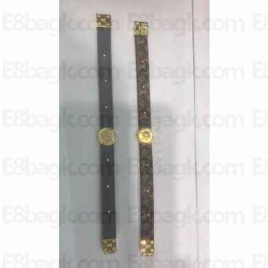 louis vuitton circle reversible bracelet blue monogram