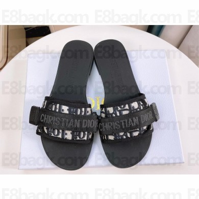 Dior Blue Oblique Print Dio(r)evolution Slides