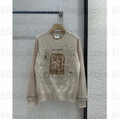 Hermes cashmere sweater creamy 2023 fall