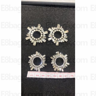 Amina Muaddi Begum CRYSTAL Earrings 2022
