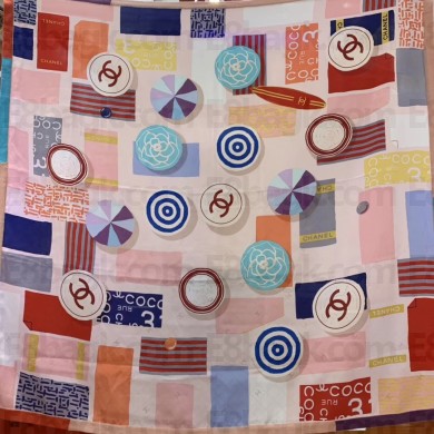 Chanel Square silk Scarf 90x90cm 01 2019