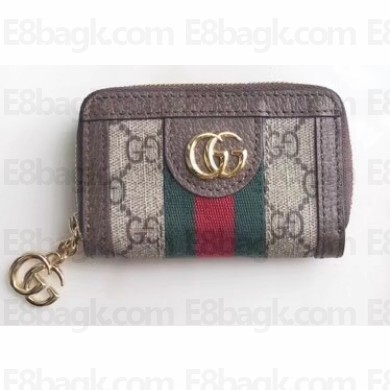 Gucci Web Ophidia GG Key Case 523157 Coffee 2019