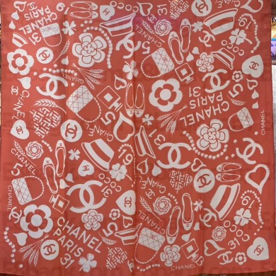 Chanel Square silk Scarf 90x90cm 04 2019