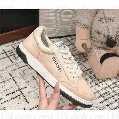 Chanel women/men Trainers Printed Calfskin sneakers 1104-03 2024