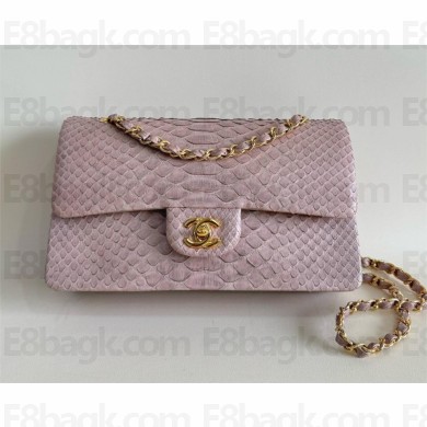 Chanel Python Medium Classic flap bag 1112 22 2024