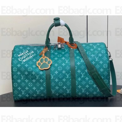 Louis vuitton keepall bandouliere 50 Turquoise M11541 2024
