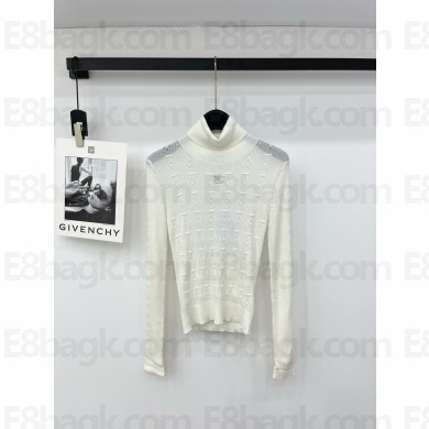 chanel Cotton White Pullover  P77949 2024 