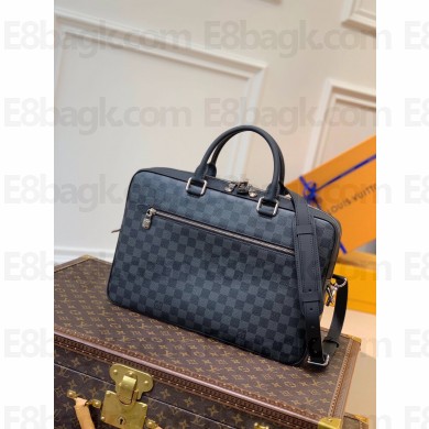LOUIS VUITTON Damier Graphite canvas Porte-Documents Jour BAG N50200