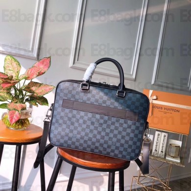 LOUIS VUITTON Damier Graphite canvas Porte-Documents Jour BAG N41347