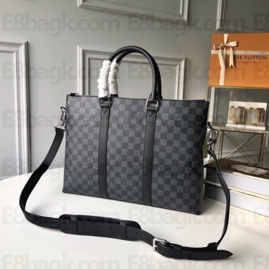 LOUIS VUITTON Damier Graphite canvas ANTON Document BAG N40024