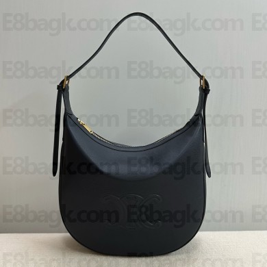 Celine MEDIUM HELOÏSE BAG CUIR TRIOMPHE in supple calfskin NAVY BLUE 2024