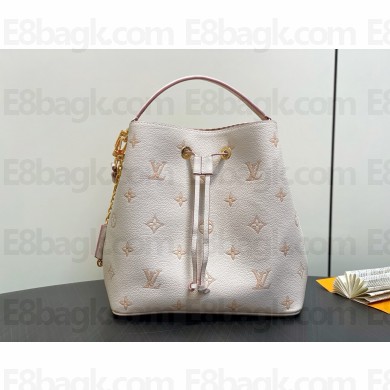 LOUIS VUITTON Debossed grained cowhide leather NéoNoé MM bag M14401 2025