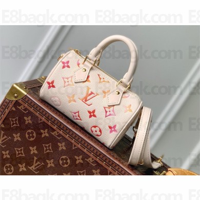 Louis Vuitton Monogram Empreinte nano speedy Bag M83452 2024