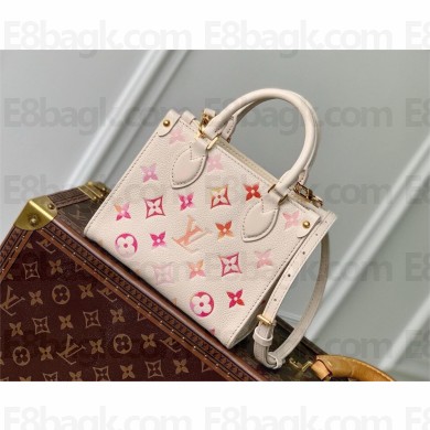 Louis Vuitton Monogram Empreinte onthego bb Bag M47115 2024