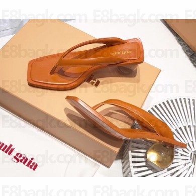 cult gaia 5cm heel jasmin sandals orange