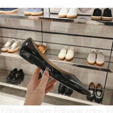 Jimmy Choo Love patent leather ballet flats black  2024