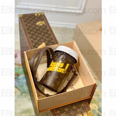 louis vuitton Coffee Cup pouch m80812 yellow