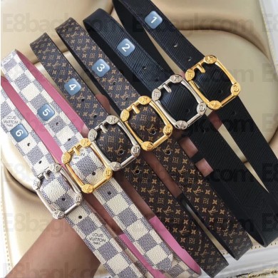 Louis Vuitton LV Malletier 25MM Belt M9943U 2018