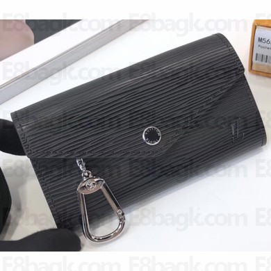 Louis Vuitton Epi Leather Key Pouch M56245 Noir 