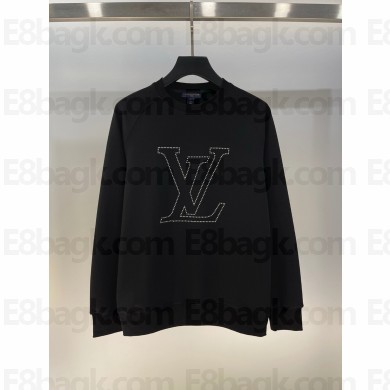 LOUIS VUITTON black Studded LV Sweater 2025