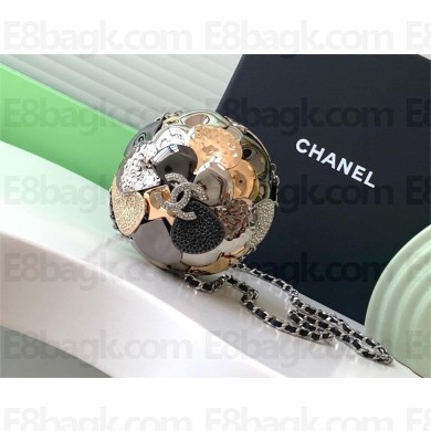 Chanel camellia ball chain dinner bag AP4588 2024