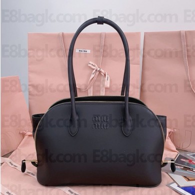 Miu Miu Leather bag 5BA290 black 2024