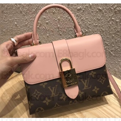 Louis Vuitton Monogram Canvas and Leather Locky BB Bag M44080 Rose Poudre 2019