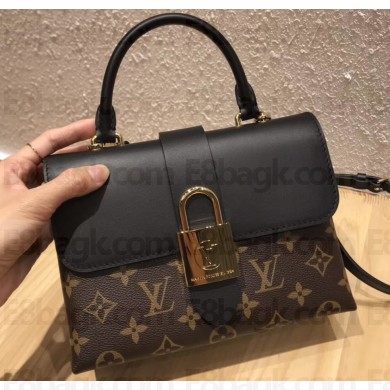 Louis Vuitton Monogram Canvas and Leather Locky BB Bag M44141 Noir 2019