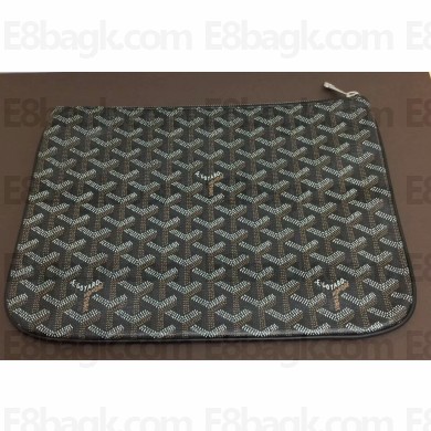 Goyard Senat MM Pouch Clutch Bag Black