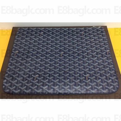 Goyard Senat GM Pouch Clutch Bag Dark Blue