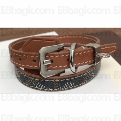 Goyard Edmond Double Bracelet Brown
