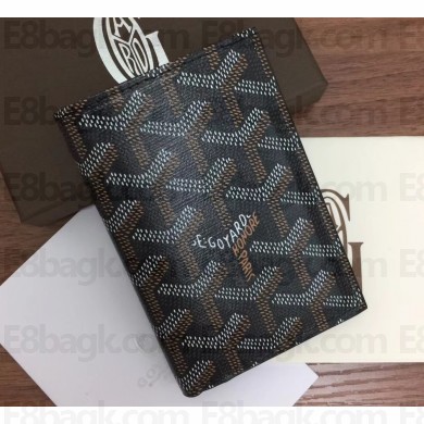 Goyard Saint Pierre Card Holder Wallet Black