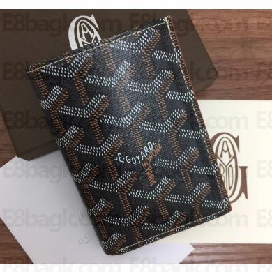 Goyard Saint Pierre Card Holder Wallet Brown