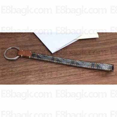 Goyard Sesame Key Holder Brown