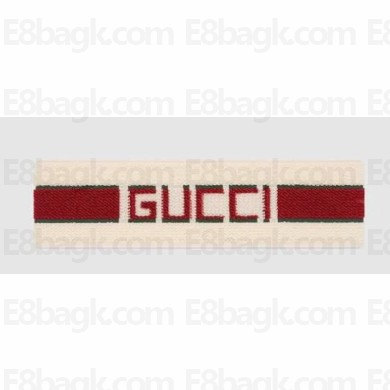 Gucci Elastic Stripe Headband 499681 Red