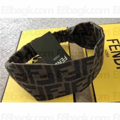 Fendi Jacquard FF Headband